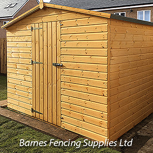 Barnes Apex Shed