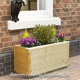 Ellesmere Rectangular Garden Wooden Planter