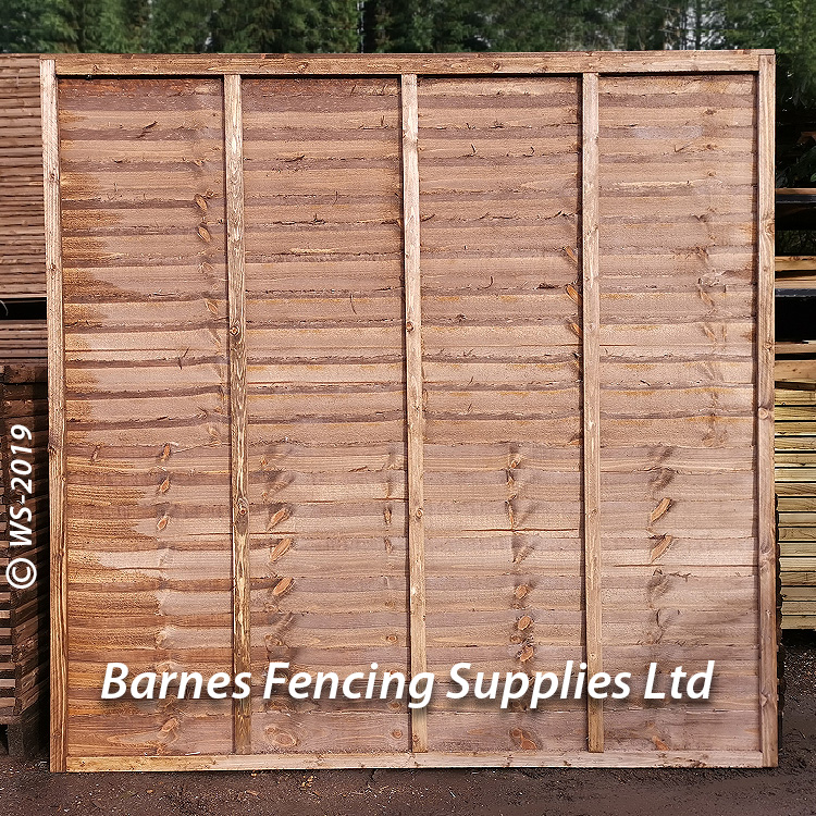 Larch Fence Panels