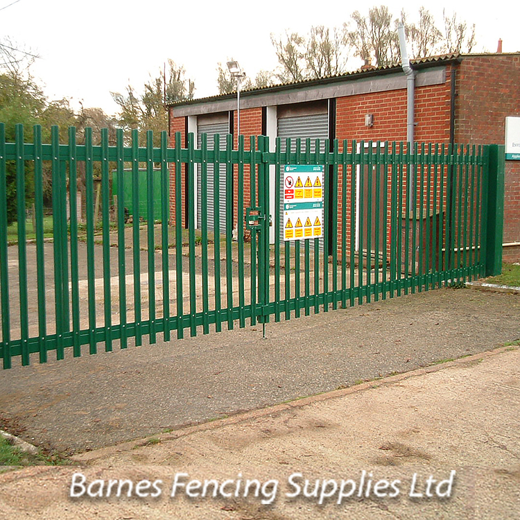Metal Security Palisade Gates Supplies Installers
